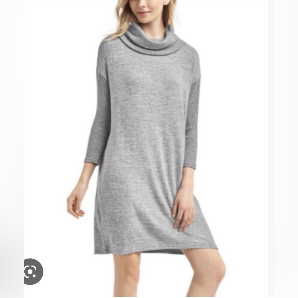 Gap softspun cowl neck dress XL